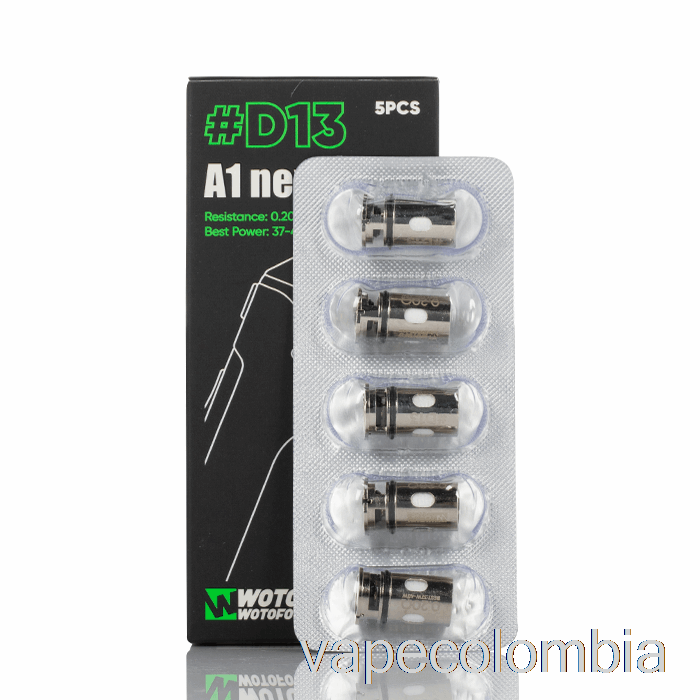 Kit Completo De Vapeo Wotofo Manik Bobinas De Repuesto D13 A1 Bobinas Nexmesh